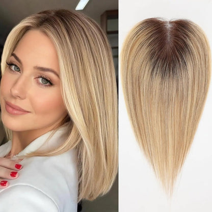 Luxury Silk Scalp Hair Topper – Instantly Boost Your Volume & Confidence