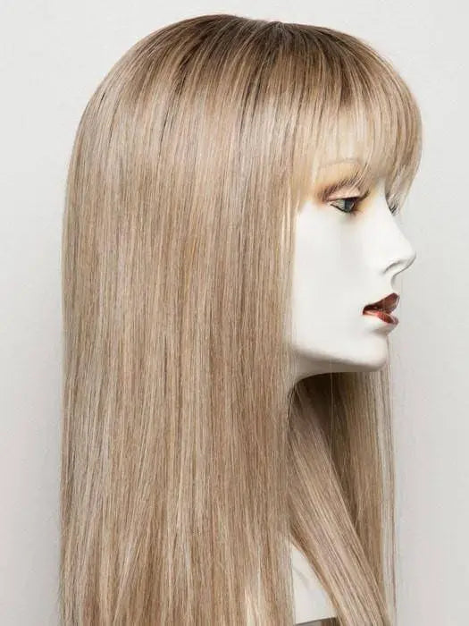 Fashion Straight Hair Topper With Bangs For Thinning Hair
