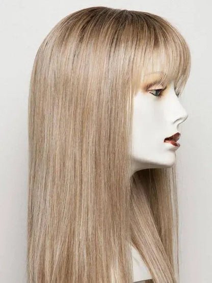Fashion Straight Hair Topper With Bangs For Thinning Hair