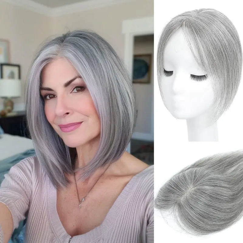 Luxury Silk Scalp Hair Topper – Instantly Boost Your Volume & Confidence