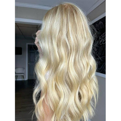 Premium Wavy Hair Topper – Seamless Crown Coverage, Natural Volume