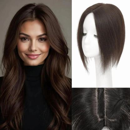 Luxury Silk Scalp Hair Topper – Instantly Boost Your Volume & Confidence