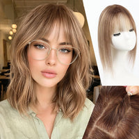 🔥Medium Brown with Highlight