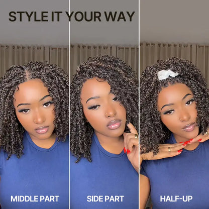 Frodio Veralux™ 13x6 HD Lace Wig - 12” Boho Braids