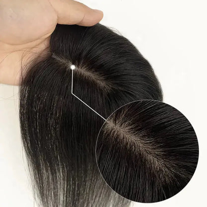 Luxury Silk Scalp Hair Topper – Instantly Boost Your Volume & Confidence
