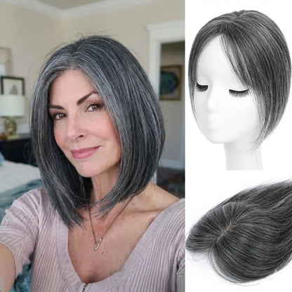 Luxury Silk Scalp Hair Topper – Instantly Boost Your Volume & Confidence