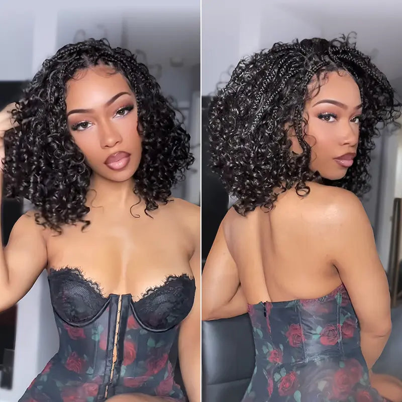 Frodio Veralux™ 13x6 HD Lace Wig - 12” Boho Braids