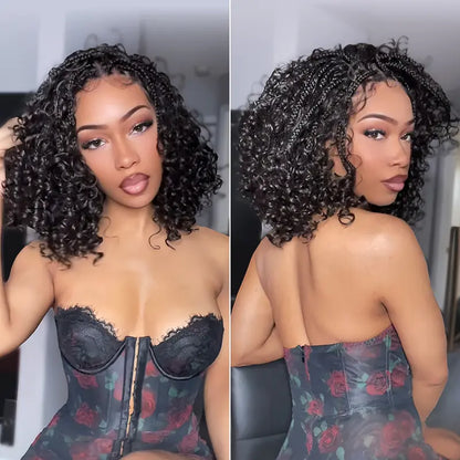 Frodio Veralux™ 13x6 HD Lace Wig - 12” Boho Braids