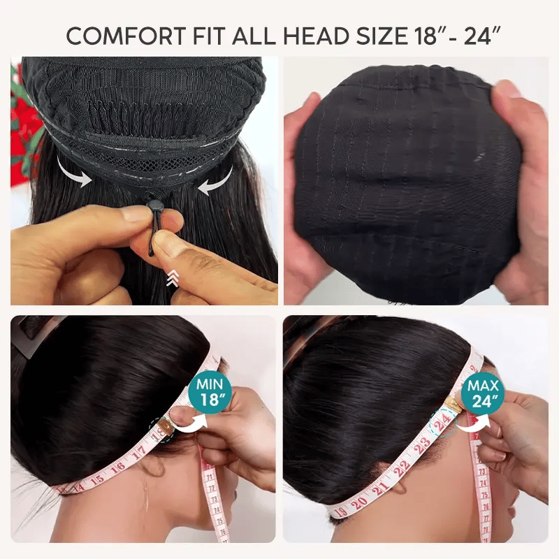 Boho Braids Water Wave Glueless 6x4.5 Closure Lace with Braided Top Human Hair Wig Pre-Cut Lace