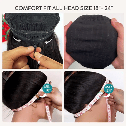 Boho Braids Water Wave Glueless 6x4.5 Closure Lace with Braided Top Human Hair Wig Pre-Cut Lace